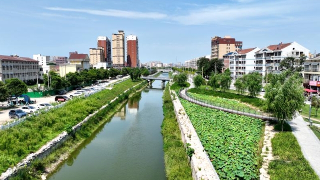 [鄲城]“以水潤城”提升城市顏值